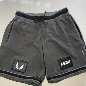 ASRV Mens Faded Grey Athletic Shorts Size Large